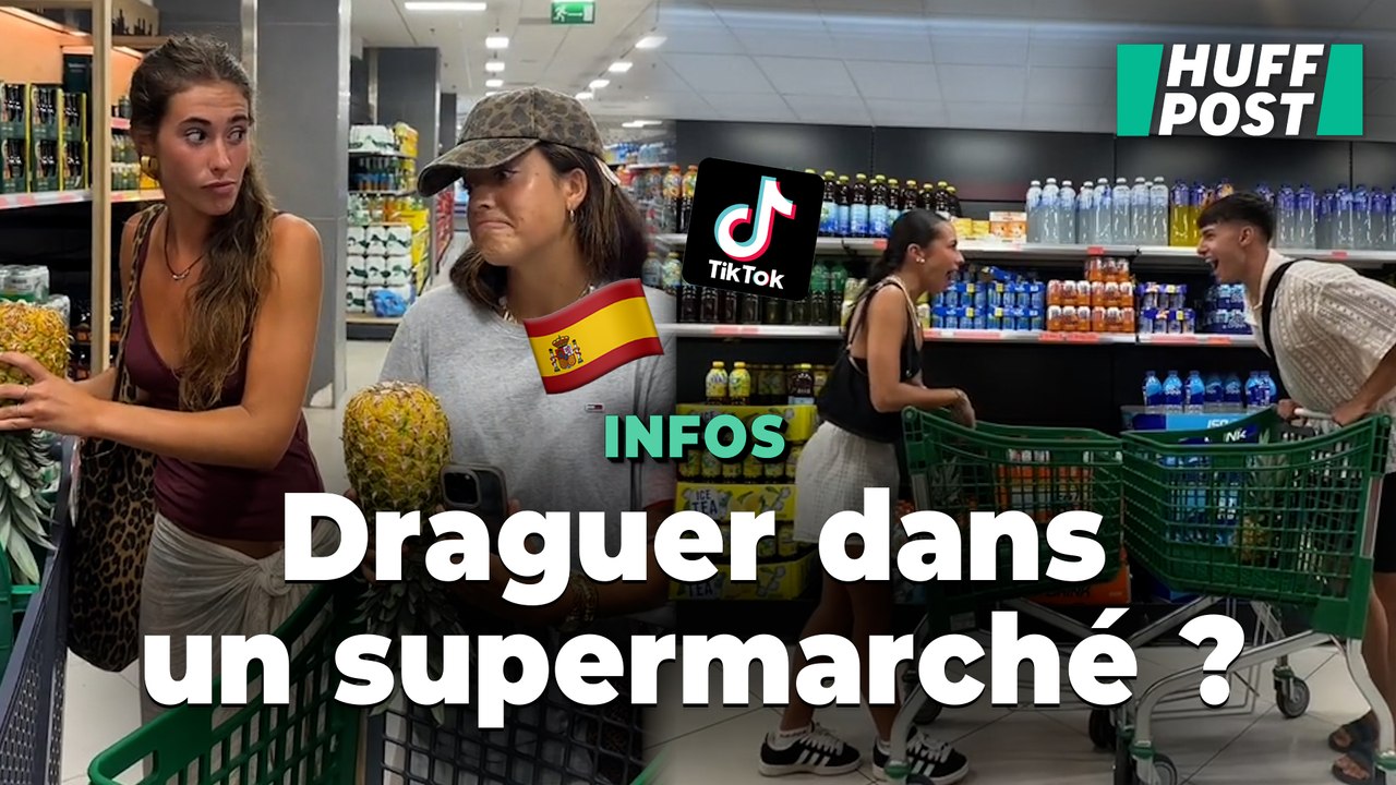 Sur TikTok, les Espagnols retournent des ananas dans leurs caddies pour draguer
