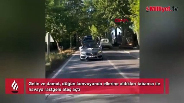 Skandal görüntü! Gelin ile damat her yerde aranıyor