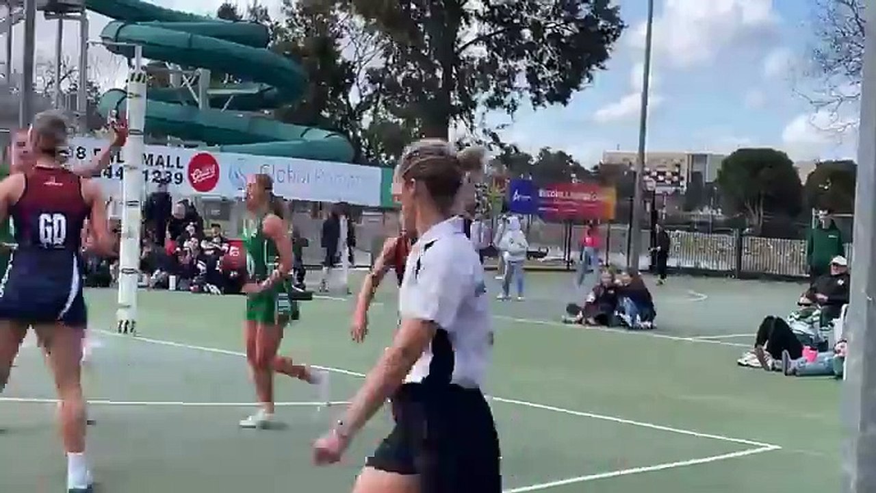 2024 BFNL A-grade netball qualifying final: Sandhurst v Kangaroo Flat (first quarter)