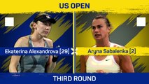 Sabalenka fights back to beat Alexandrova