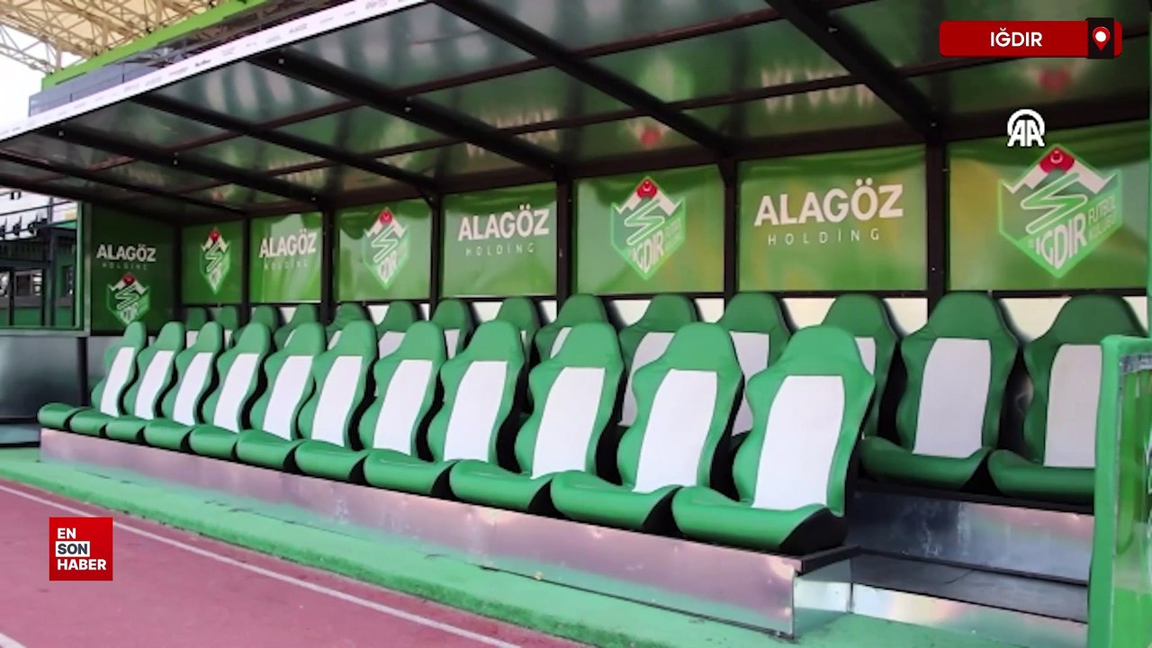 Iğdır'ın stadı, hızlandırılmış çalışmalarla Trendyol 1. Lig'e uygun hale getirildi