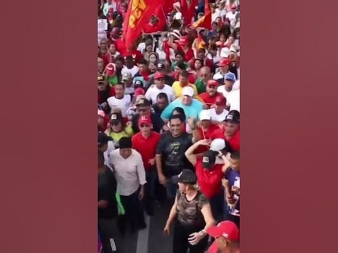 Vamos Nico : En Yaritagua los revolucionarios se hicieron sentir en las calles para apoyar a Maduro