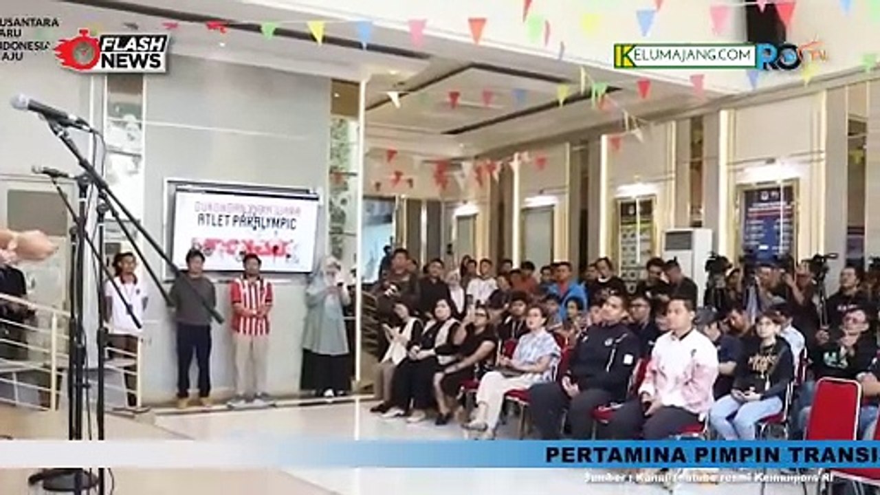 Menpora Dito Hadiri Press Conference Dukungan Para Juara Untuk Atlet Paralympic