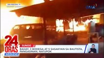 Bahay, 3 bodega at 5 sasakyan sa Bautista, Pangasinan, natupok | 24 Oras Weekend