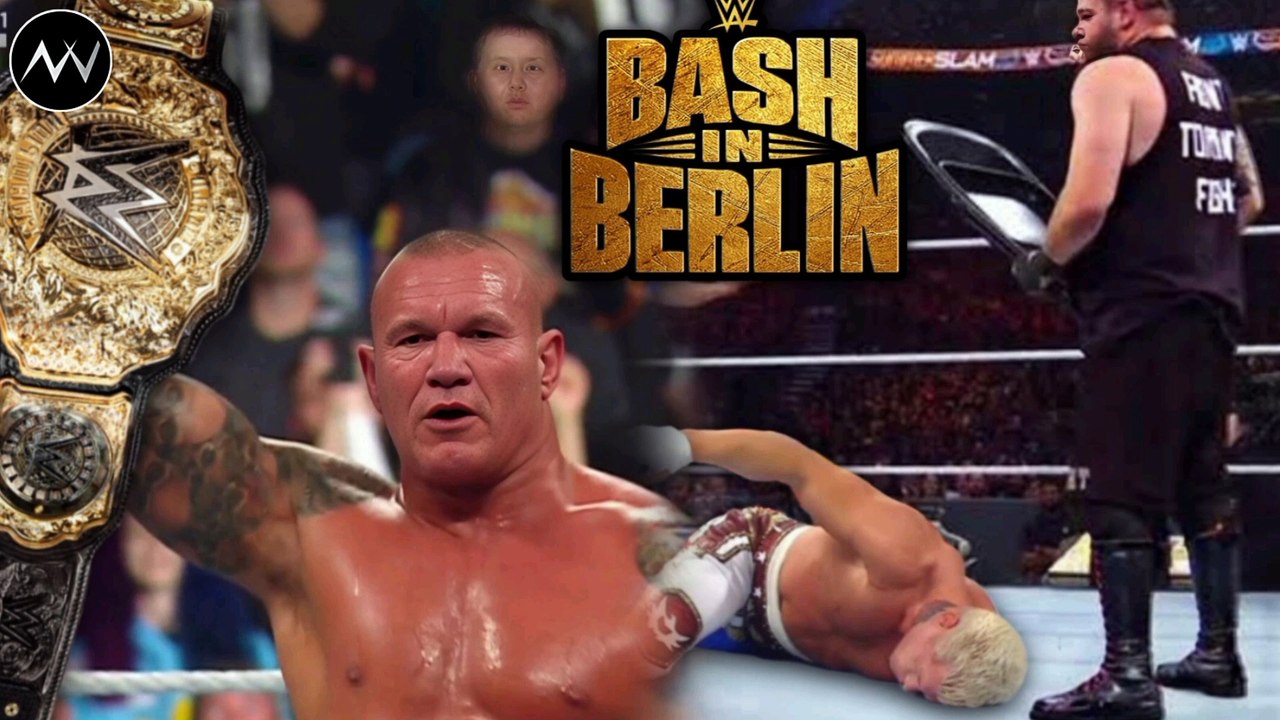 Randy Orton wins World Heavyweight Championship - WWE Bash In Berlin 2024 Match Card Predictions
