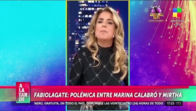 La reacción de Mirtha Legrand tras las declaraciones de Marina Calabro sobre el caso Fabiola Yañez y Alberto Fernández