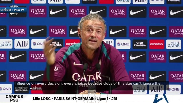 PSG : Luis Enrique évoque sa prolongation… et celle de Luis Campos