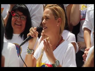 Lilian Tintori y MCM llaman a TRANCAR la Autop. Francisco Fajardo