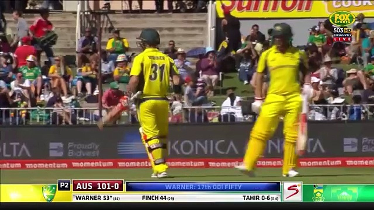 Warner crunches Kingsmead century