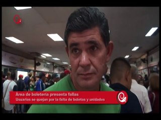 ¡NO HAY BUS! Terminal de la BANDERA VACÍO