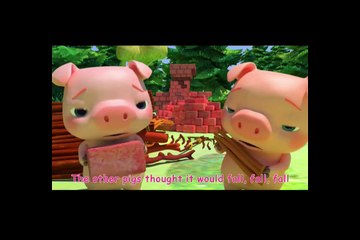 Three little Piggies | Nursery Rhyme | PlayTime Giggle