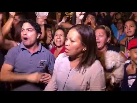 Chavistas en la Pandería de la Baralt