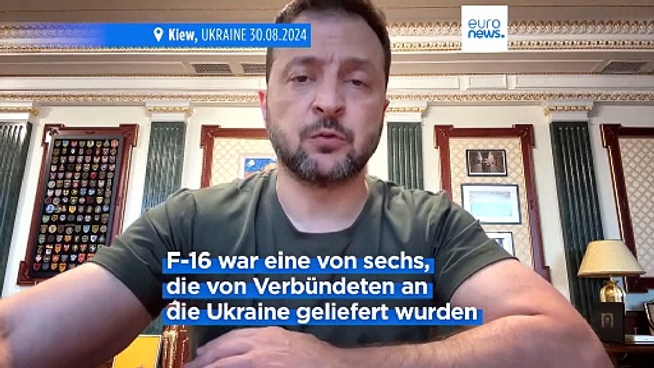 Nach F-16-Absturz: Selenskyj entlässt Luftwaffenchef