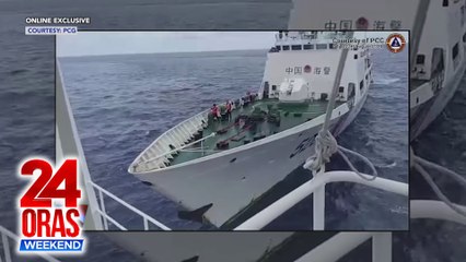 ONLINE EXCLUSIVE: BRP Teresa Magbanua, 3 beses binangga ng barko ng China sa Escoda Shoal