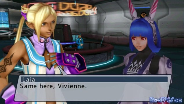 Phantasy Star Portable (PSP) - Intro + Gameplay