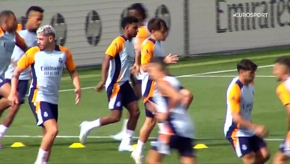 Toro, chifoumi et sourires à l'entraînement pour le Real