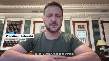 Zelenski, tras : "Debemos proteger a nuestro combatientes"
