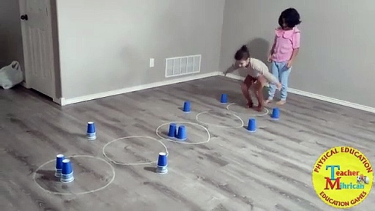 Jumping game | pe games and activities for kids | Primary school and elementary school