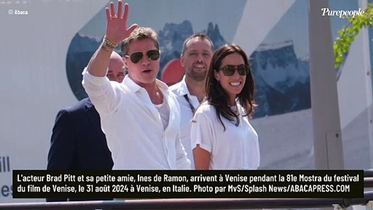 Brad Pitt arrive en couple avec Ines à Venise, juste après son ex Angelina Jolie : certains signes ne trompent pas...