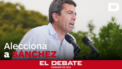 La lección de política de Carlos Mazón a Pedro Sánchez ante sus «cambios  de opinión»