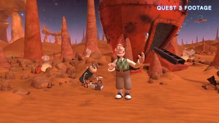 Wallace and Gromit in The Grand Getaway REVIEW on the Quest 3