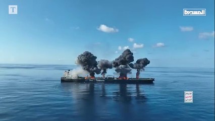 Houthi Militants destroy Greek Ship in Red Sea