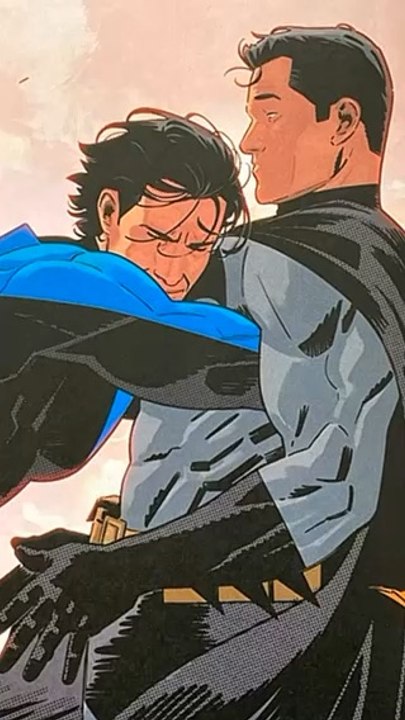 Ce moment entre Nightwing et Batman
