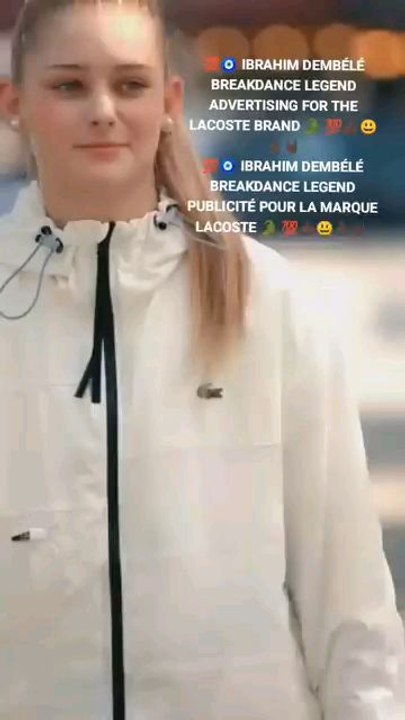  IBRAHIM DEMBÉLÉ BREAKDANCE LEGEND PUBLICITÉ POUR LA MARQUE LACOSTE   IBRAHIM DEMBÉLÉ BREAKDANCE LEGEND ADVERTISING FOR THE LACOSTE BRAND  