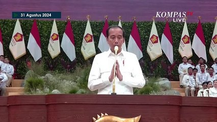 Скачать видео: Jokowi Teriakkan Yel-Yel di Rapimnas Gerindra: Salam Indonesia Raya, Bapak Prabowo Subianto!