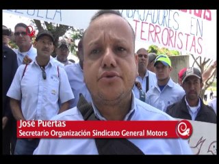 A la EMBAJADA GRINGA se llegaron los trabajadores de General Motors Venezuela