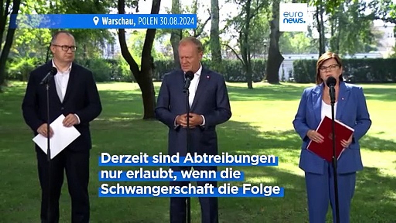 Neue Leitlinien: Polens Regierung will Zugang zu Abtreibung lockern