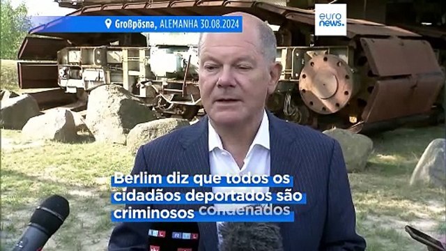 Scholz apoia a deportação de criminosos condenados afegãos