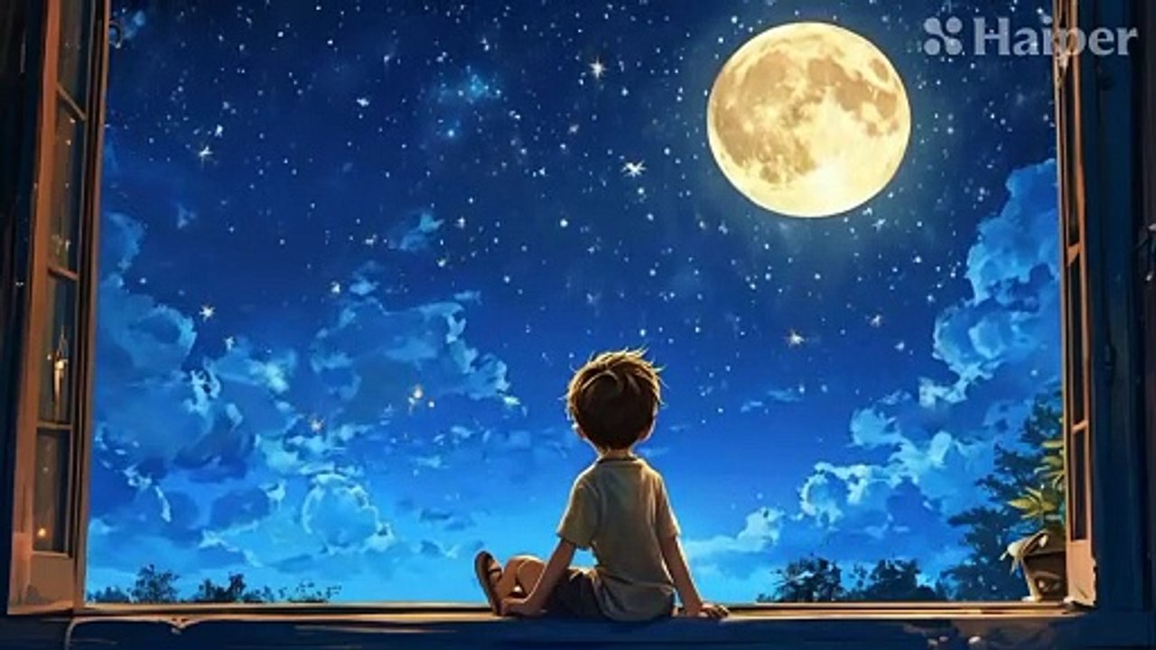 Moon and boy story