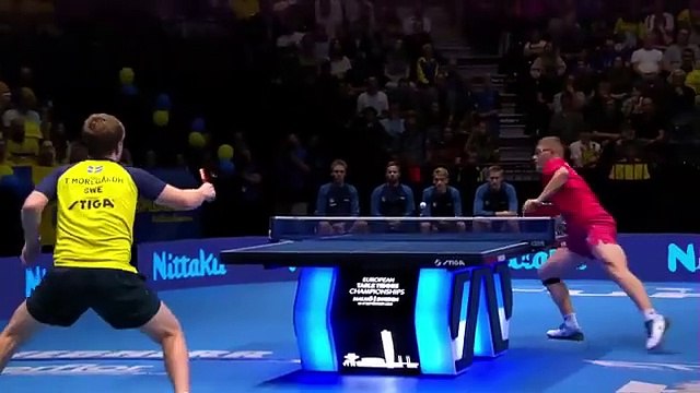 Truls Moregard vs Alexis Lebrun | Semifinals in the European Championships