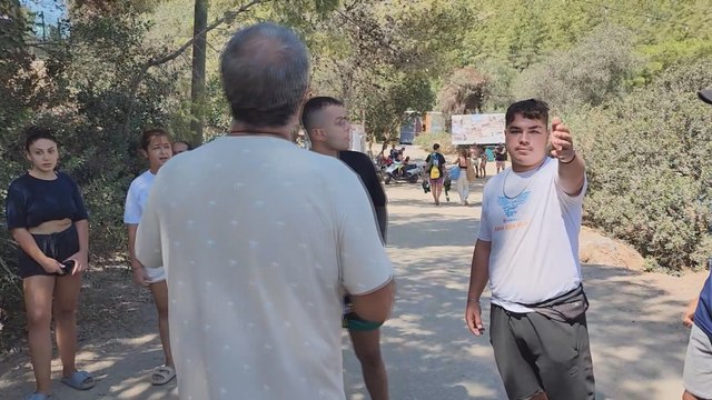 Cennet Koy'daki kaçak tesis önünde gerginlik: 'Böyle bir işgalin Türkiye’de örneği yok'