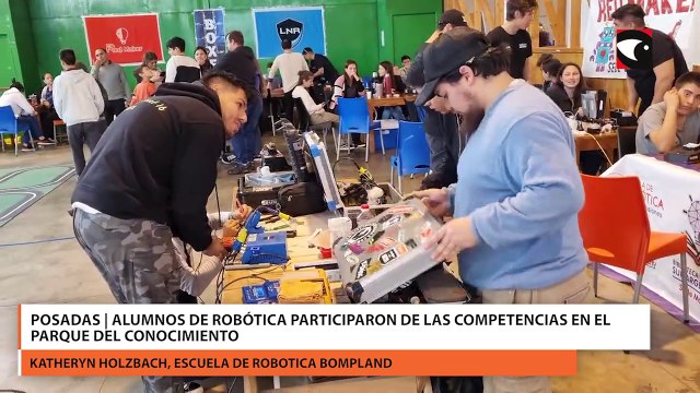 Posadas | Alumnos de robótica participaron de las competencias en el Parque del Conocimiento