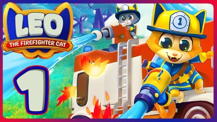 Leo the Firefighter Cat Walkthrough Part 1 (PS5, Switch, XB1) 100%
