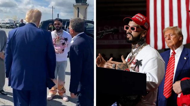 Anuel AA divide opiniones en redes al mostrar su apoyo a Donald Trump en elecciones presidenciales de EU