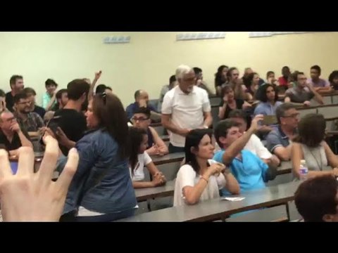 Conferencia Proceso Nacional Constituyente: La Paz para Venezuela en la Universidad de Zaragoza1