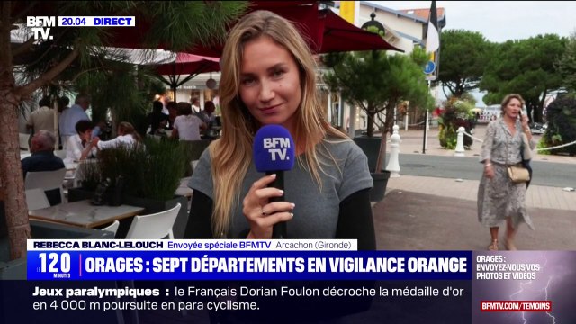 Vigilance météo: à Arcachon, les restaurateurs se préparent aux orages