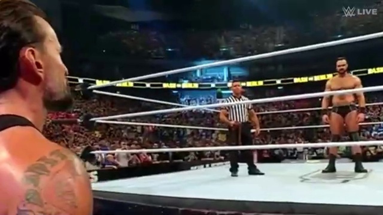 CM Punk Vs Drew McIntyre Strap Match - WWE Bash In Berlin 31.08.2024 Highlights