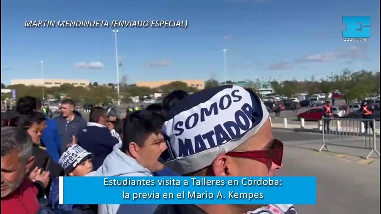 Martín Mendinueta | Previa de Estudiantes - Talleres desde Córdoba