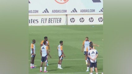 El vídeo en el entreno de hoy del Madrid que muestra otra realidad de lo que se habla