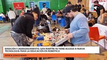 Emoción y agradecimiento: San Martín ya tiene acceso a nueva tecnología para la educación en robótica