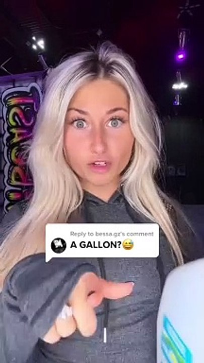 1 gallon of water a day. Electrolyte balance is equally important  should I post a vid on that