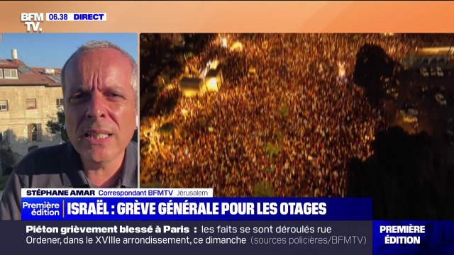 Grève générale en Israël pour exiger un accord de libération des otages détenus à Gaza