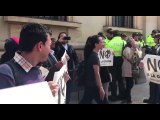 En el Palacio presidencial colombiano protestan contra grupo de Lima y guerra  Venezuela