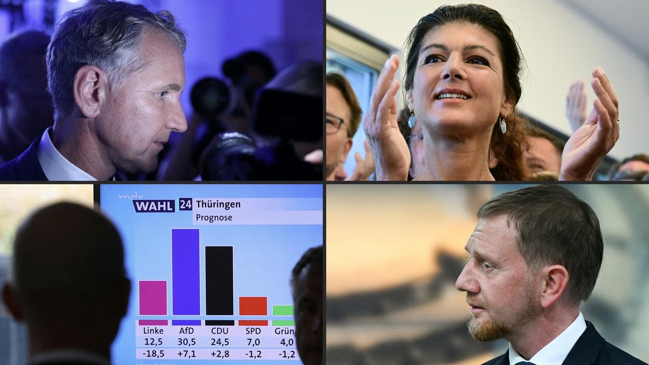 AfD triumphiert in Thüringen - Ampel abgestraft