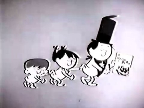 1950s Cocoa Puffs cereal - animated TV commercial