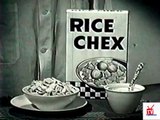 1960s RICE CHEX cereal - humorous TV commercial - scientist